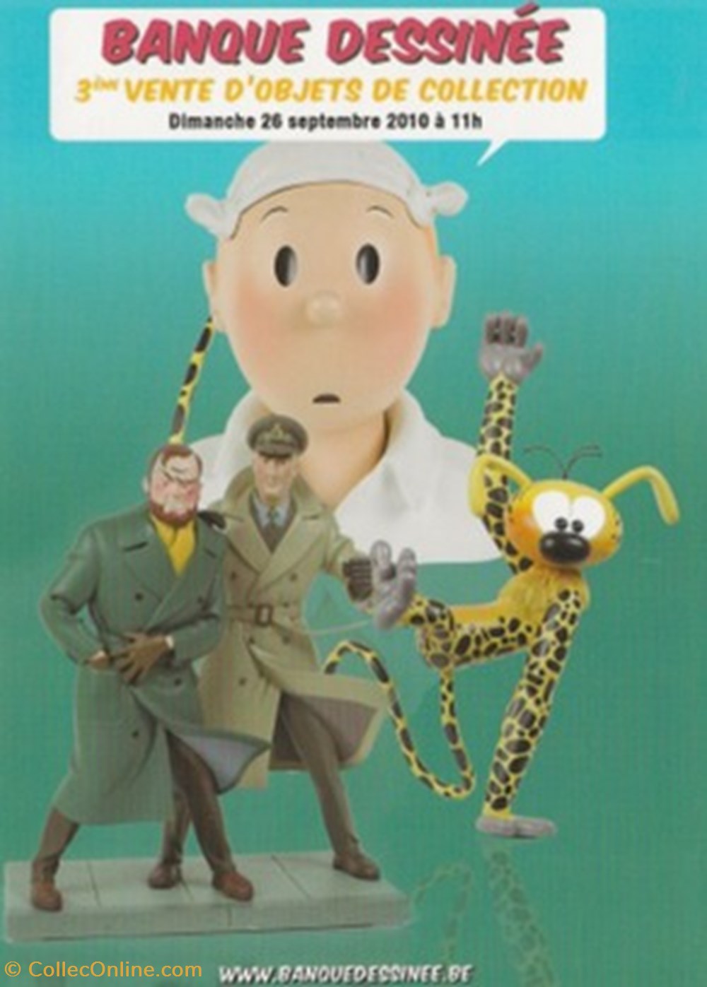 cartes postales bande banque dessinee 03