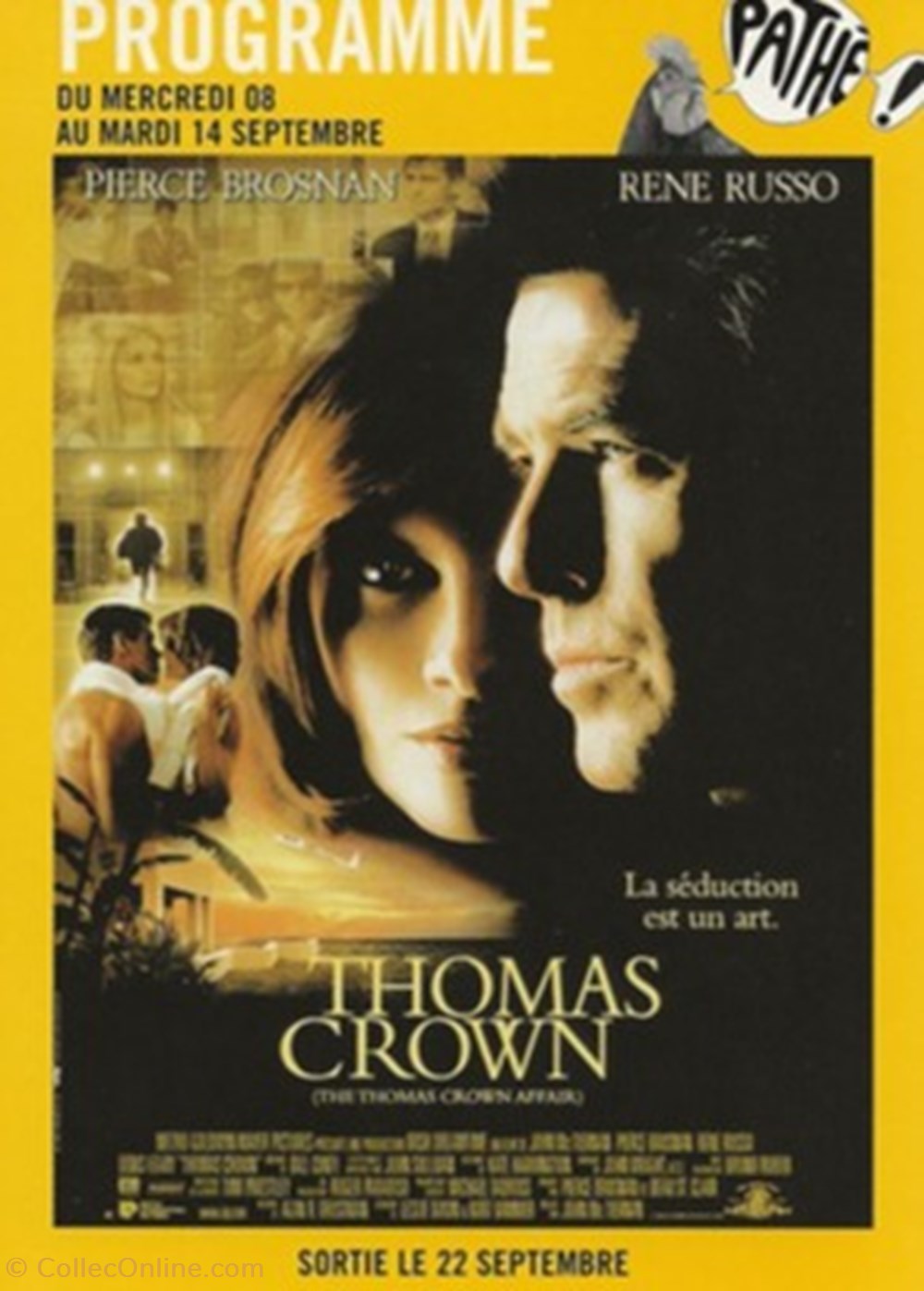 The Thomas Crown affair 3 cartes postales autres the thomas crown affair