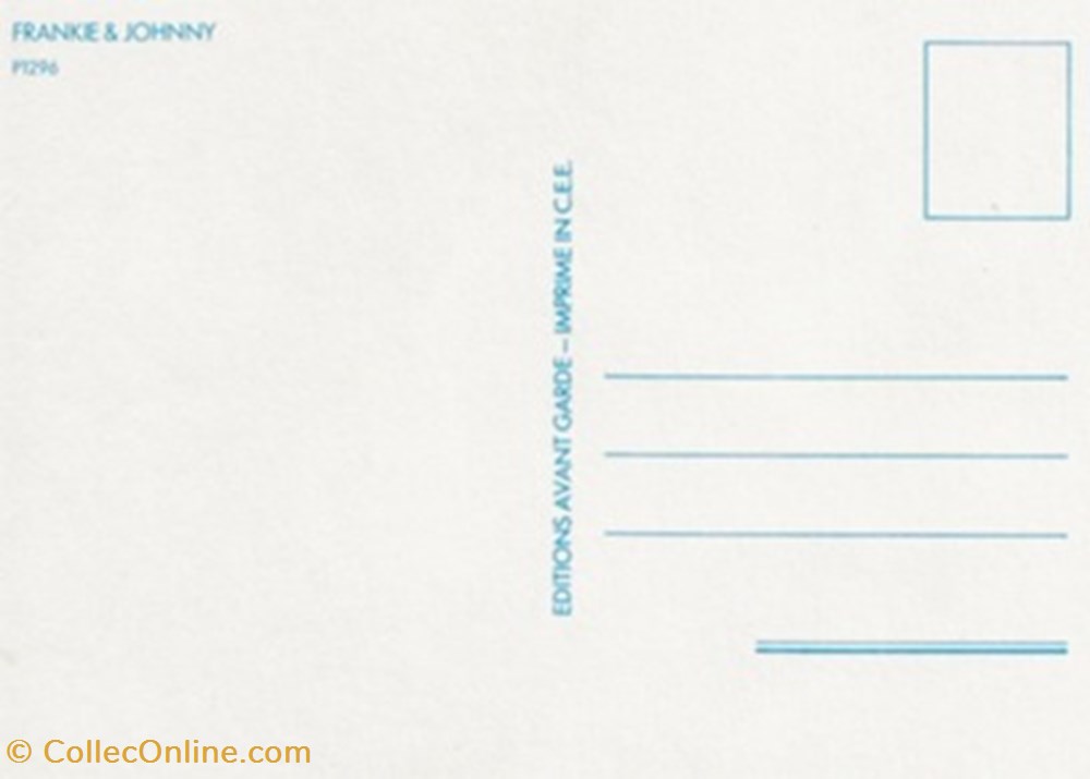 cartes postales autres frankie johnny