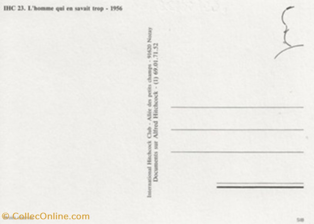 cartes postales autres l homme qui en savait trop