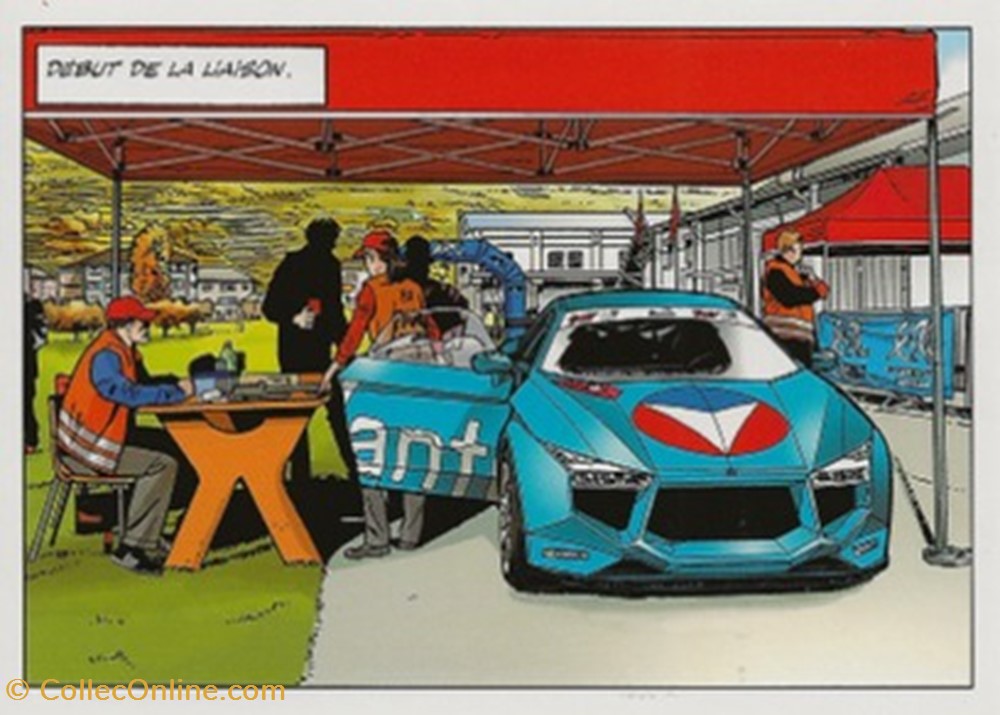 cartes postales bande dessinee michel vaillant 2015