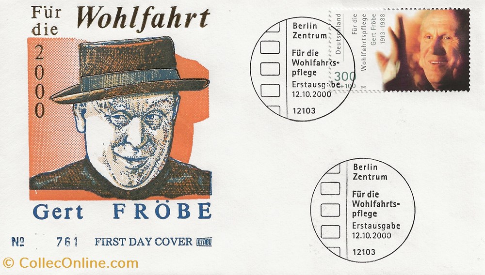timbres berlin allemagne 2000 gert frobe