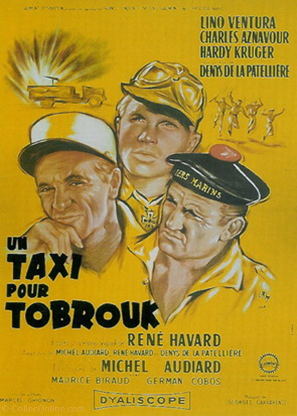 Un taxi pour Tobrouk cartes postales autres un taxi pour tobrouk