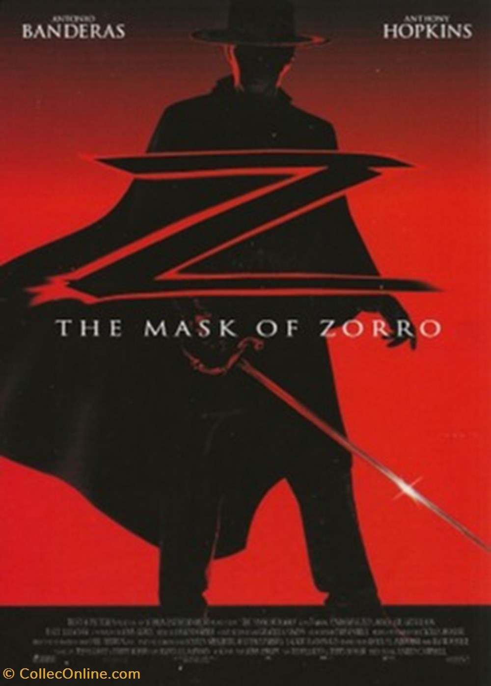 The mask of Zorro cartes postales autres the mask of zorro