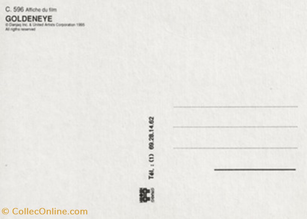 cartes postales autres goldeneye