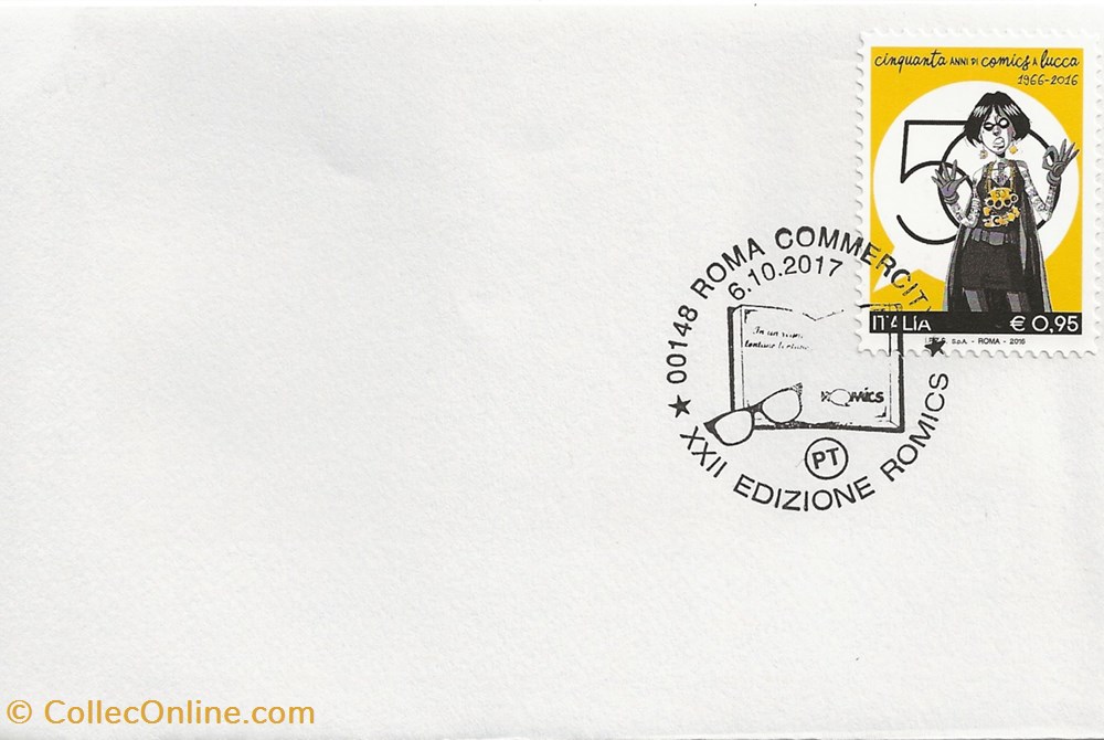 timbres roma italie 2017 xxii edizione romics