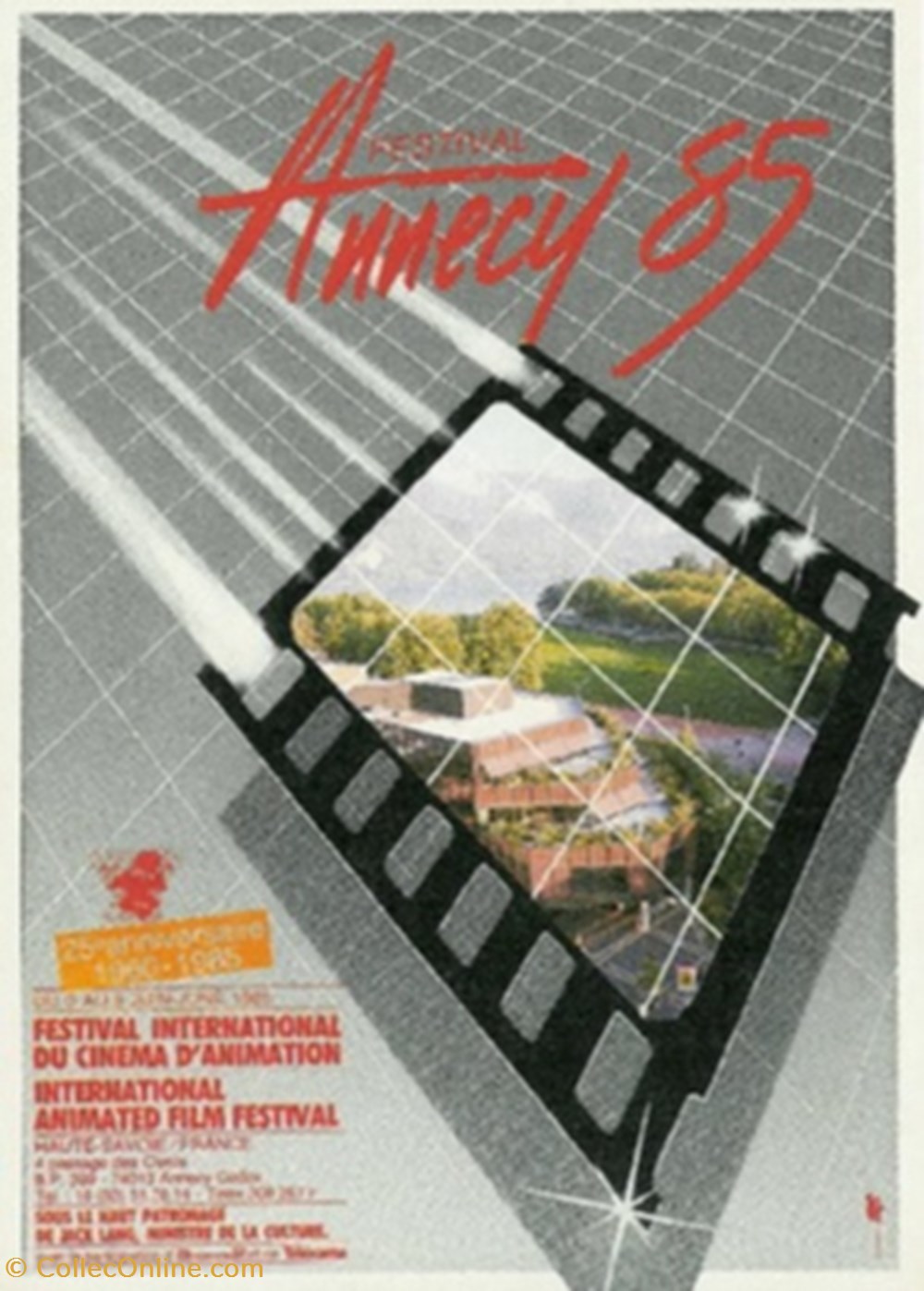 cartes postales autres annecy festival du cinema animation 1985 1ere version