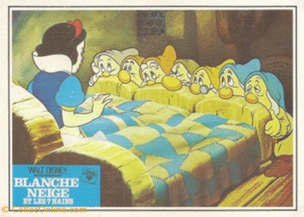 Blanche-Neige et les 7 nains 4 cartes postales autres blanche neige et les 7 nains