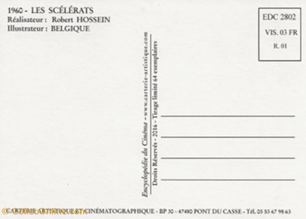 Les scélérats cartes postales autres les scelerats