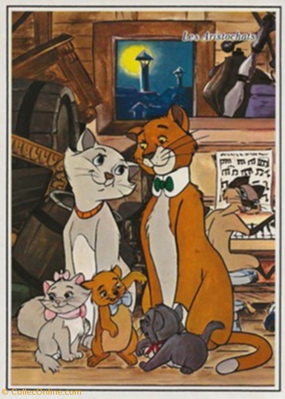 Les aristochats 3 cartes postales autres les aristochats