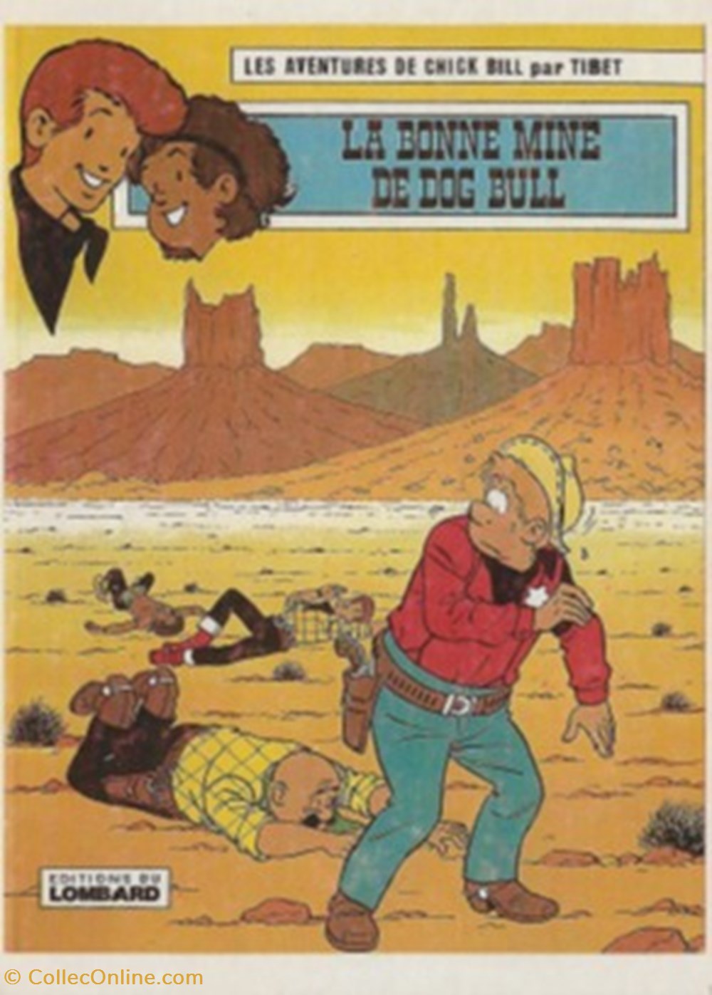 cartes postales bande dessinee chick bill