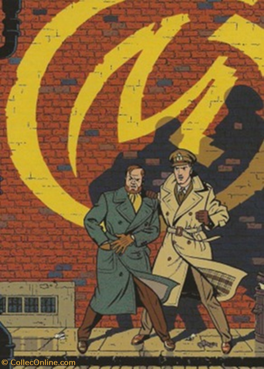 Blake et Mortimer cartes postales bande dessinee blake et mortimer