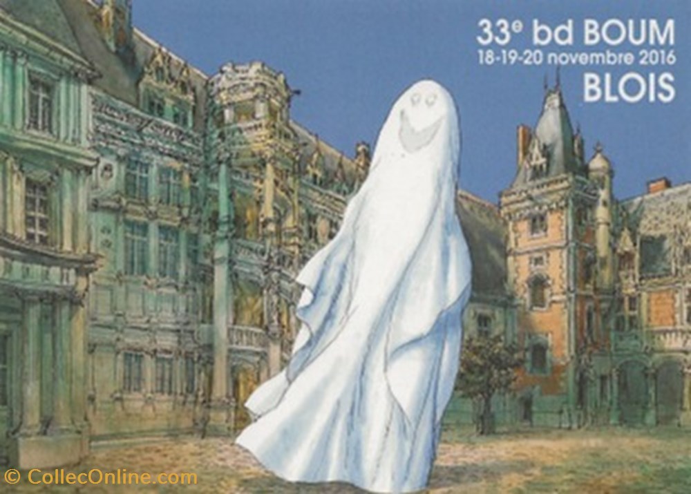 cartes postales bande dessinee blois 41 2016