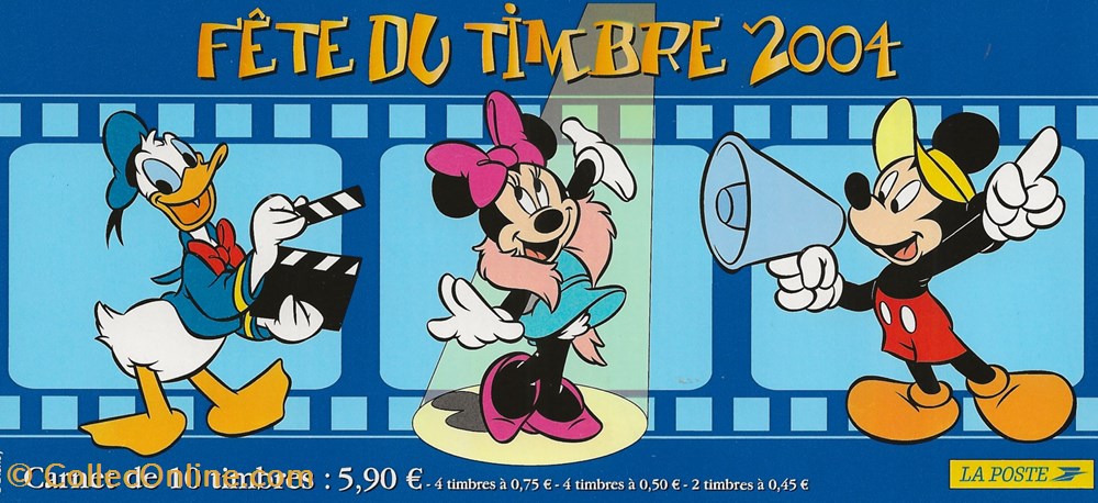 ZZZ 2004 Carnet Fête du timbre 2004 - Disney timbres zzz 2004 carnet fete du timbre 2004 disney
