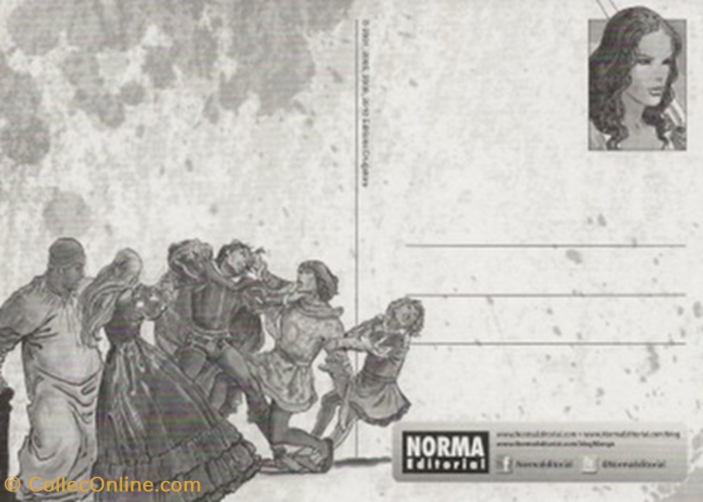Borgia cartes postales bande dessinee borgia