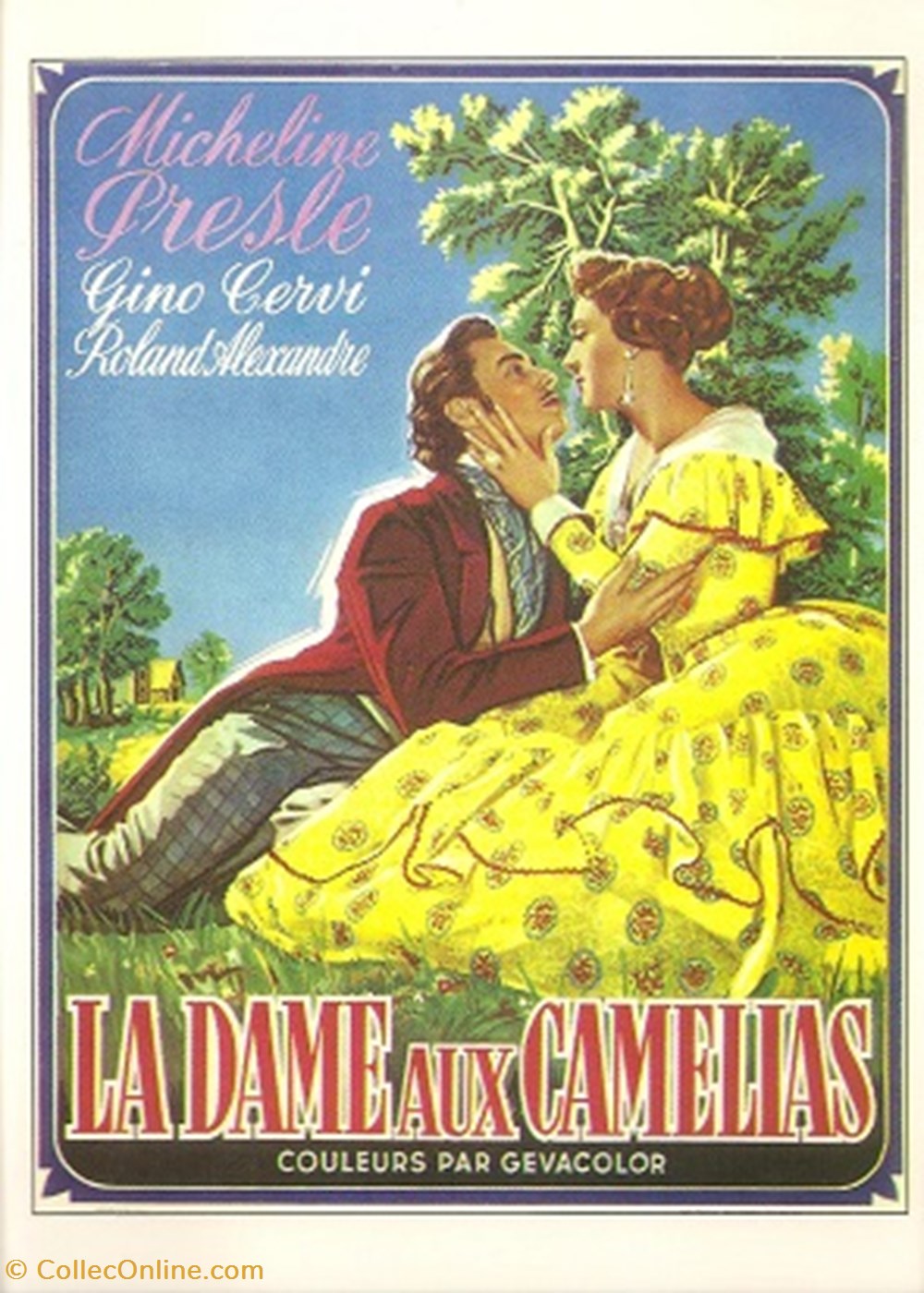 La dame aux camélias cartes postales autres la dame aux camelias