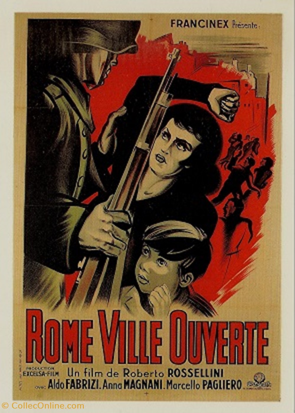 cartes postales autres rome ville ouverte