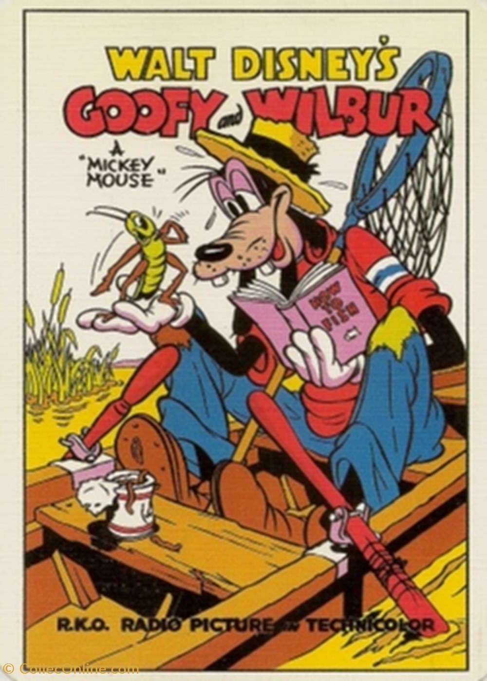 cartes postales autres goofy wilbur
