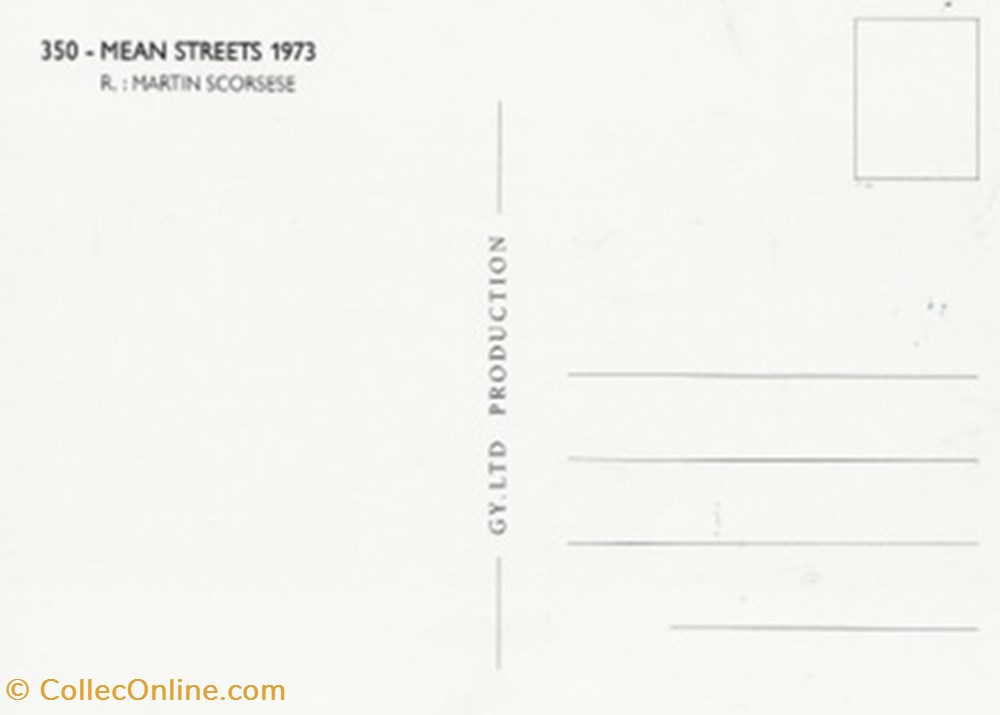 Mean streets cartes postales autres mean streets