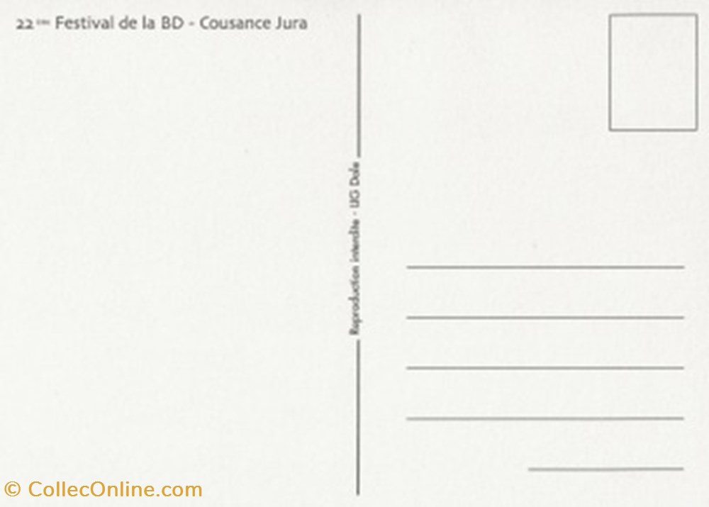 Cousance (39) 2011 cartes postales bande dessinee cousance 39 2011