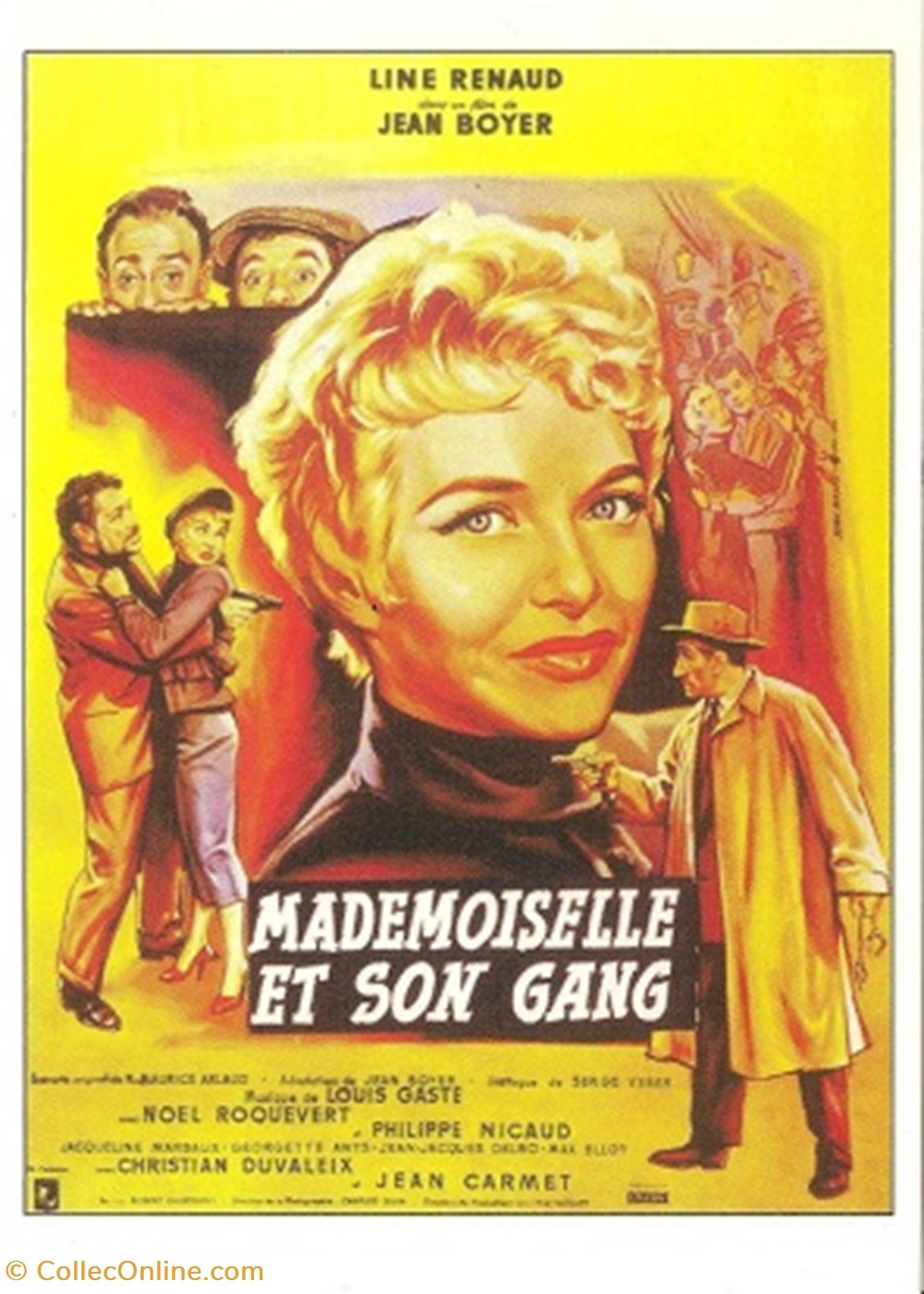 cartes postales autres mademoiselle et son gang