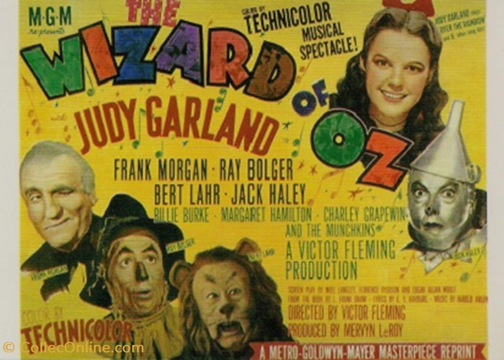 The wizard of Oz cartes postales autres the wizard of oz