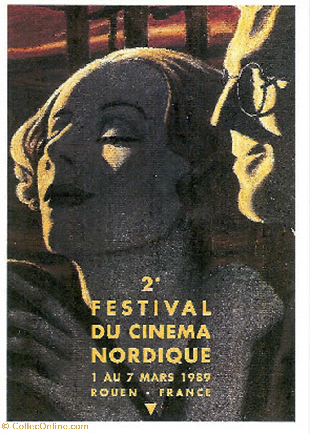 Rouen Festival du cinéma nordique 1989 cartes postales autres rouen festival du cinema nordique 1989
