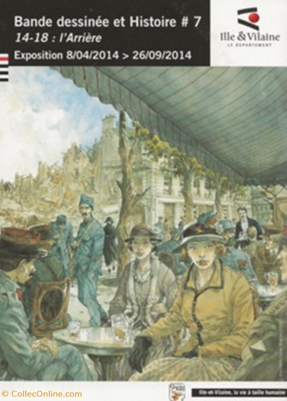 cartes postales bande dessinee rennes 35 2014