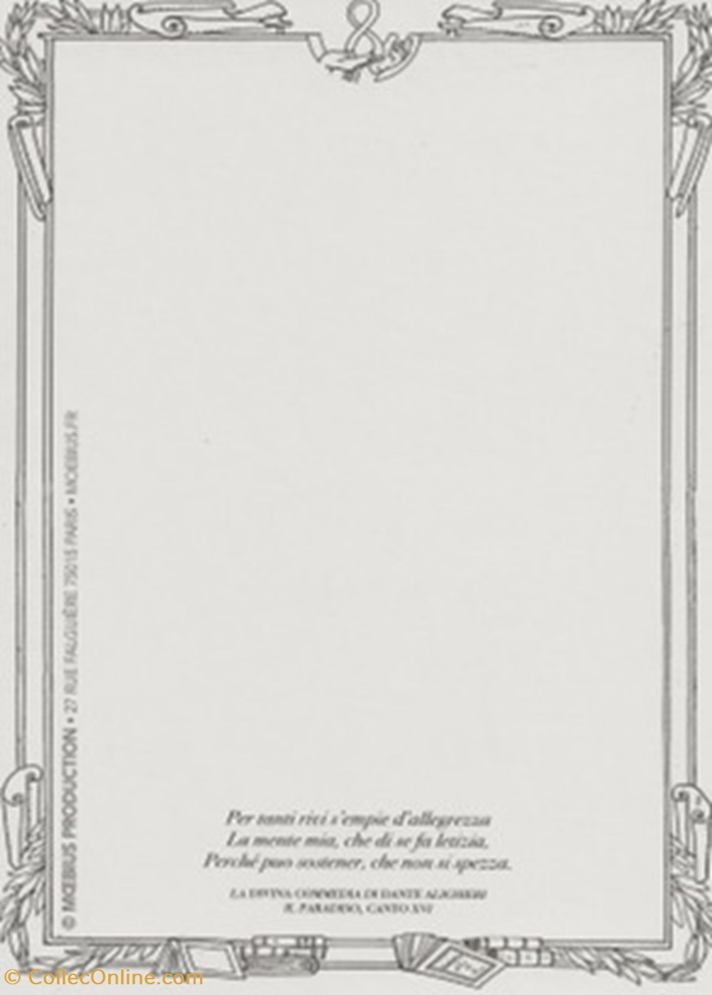 cartes postales bande dessinee paradiso