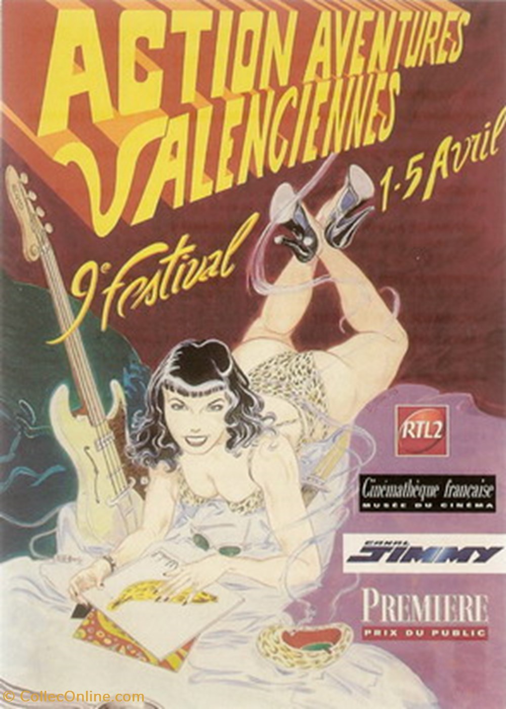 cartes postales autres valenciennes festival du film action et aventures 1998