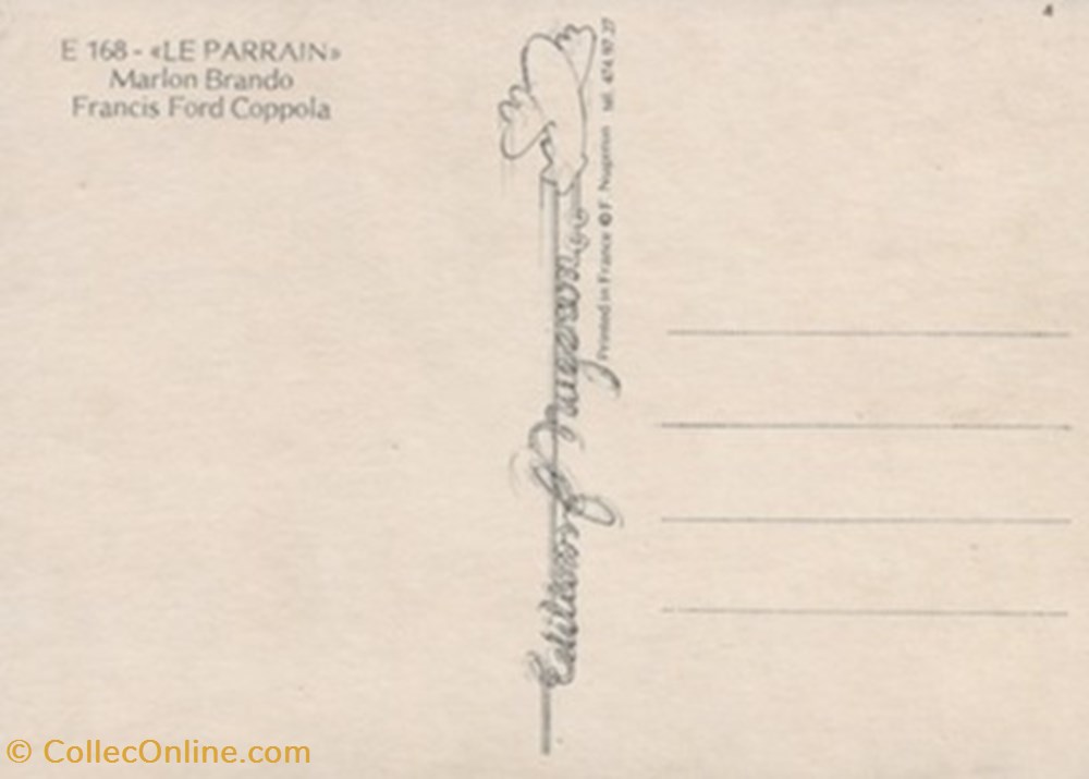 Le parrain cartes postales autres le parrain