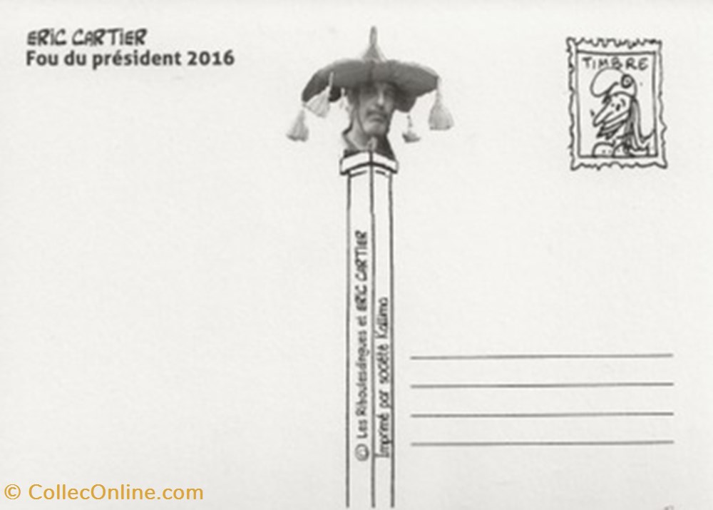 Burzet (07) 2016 cartes postales bande dessinee burzet 07 2016