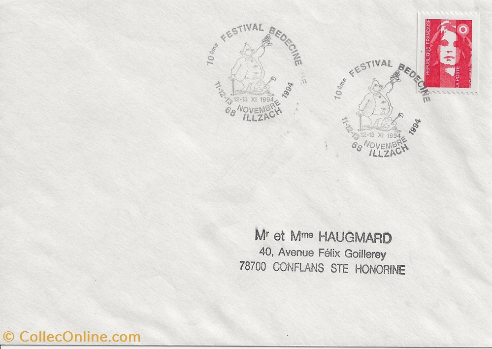 timbres illzach 68 1994 bedecine
