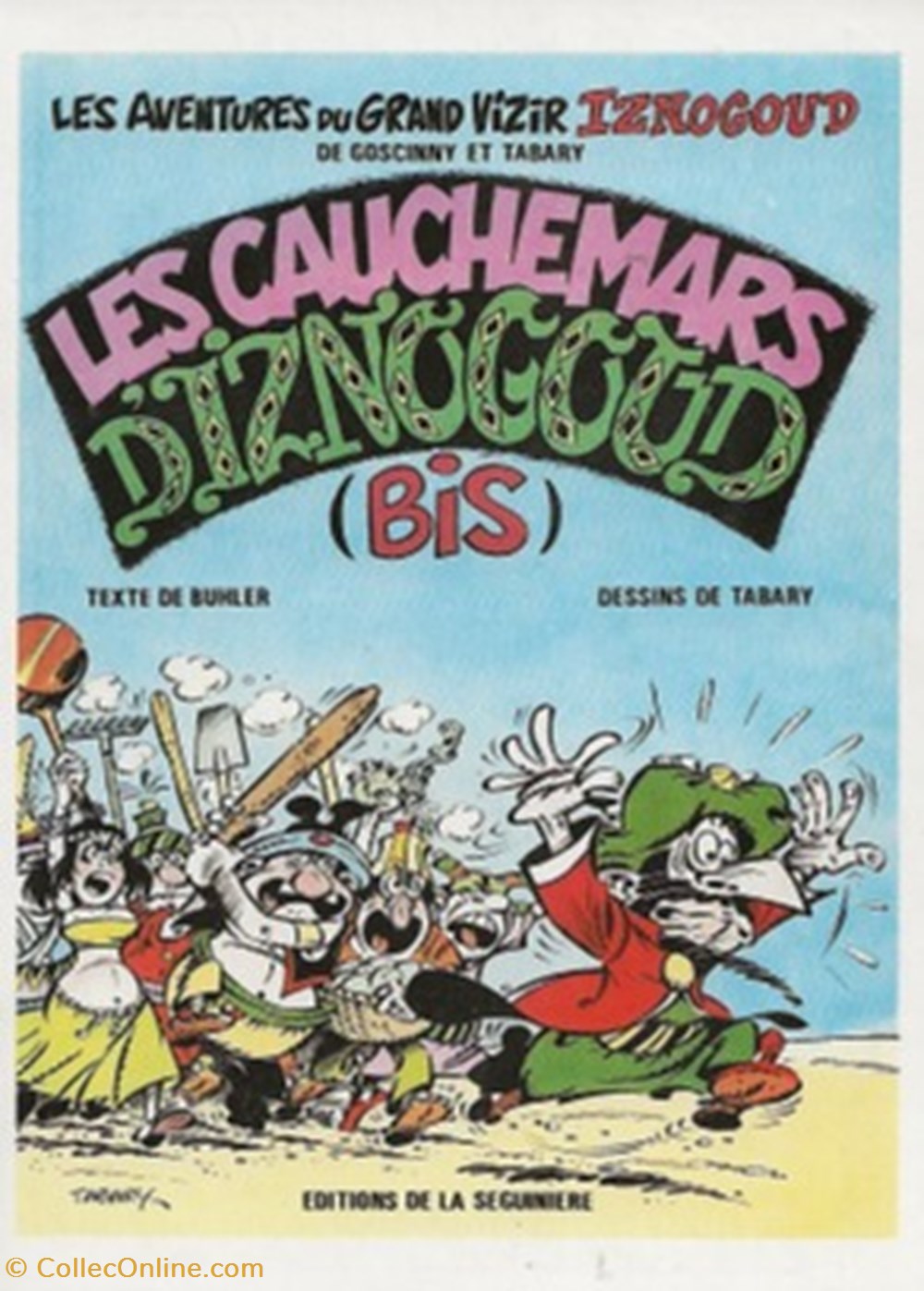 Iznogoud cartes postales bande dessinee iznogoud