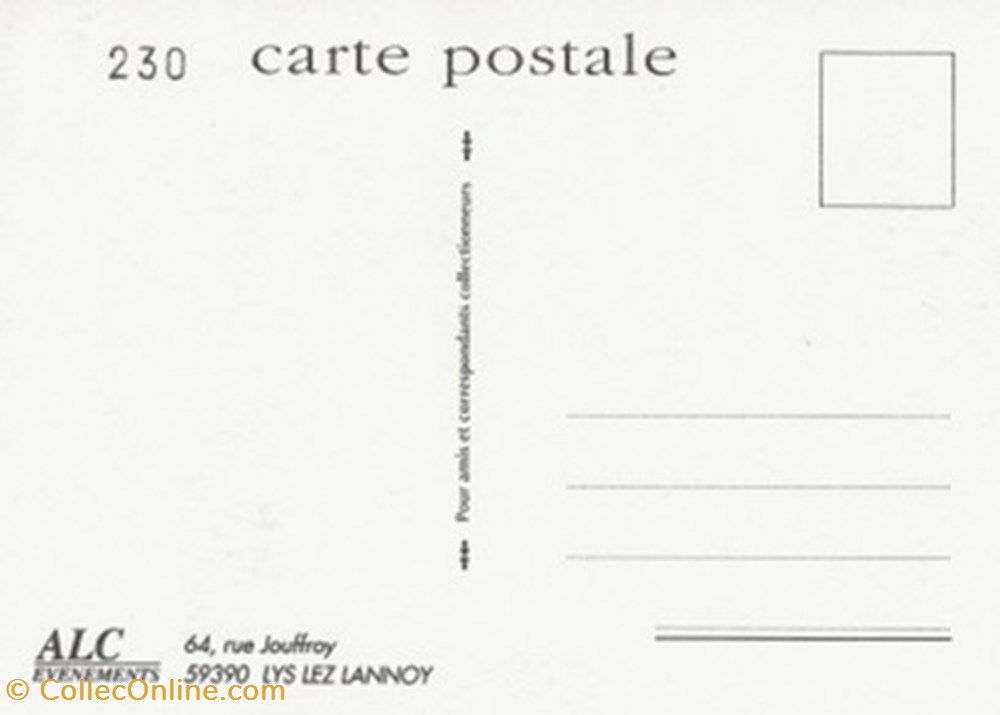 cartes postales bande dessinee lys lez lannoy 59 2005