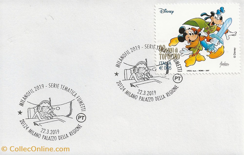 timbres milano italie 2019 milanofil