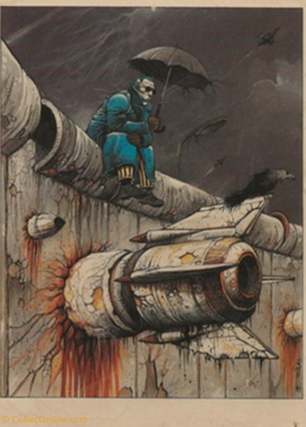 Enki Bilal cartes postales bande dessinee enki bilal