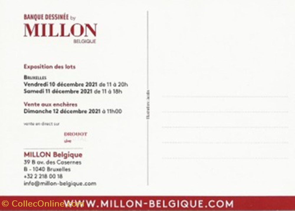Banque Dessinée 60 211212 cartes postales bande banque dessinee 60 211212
