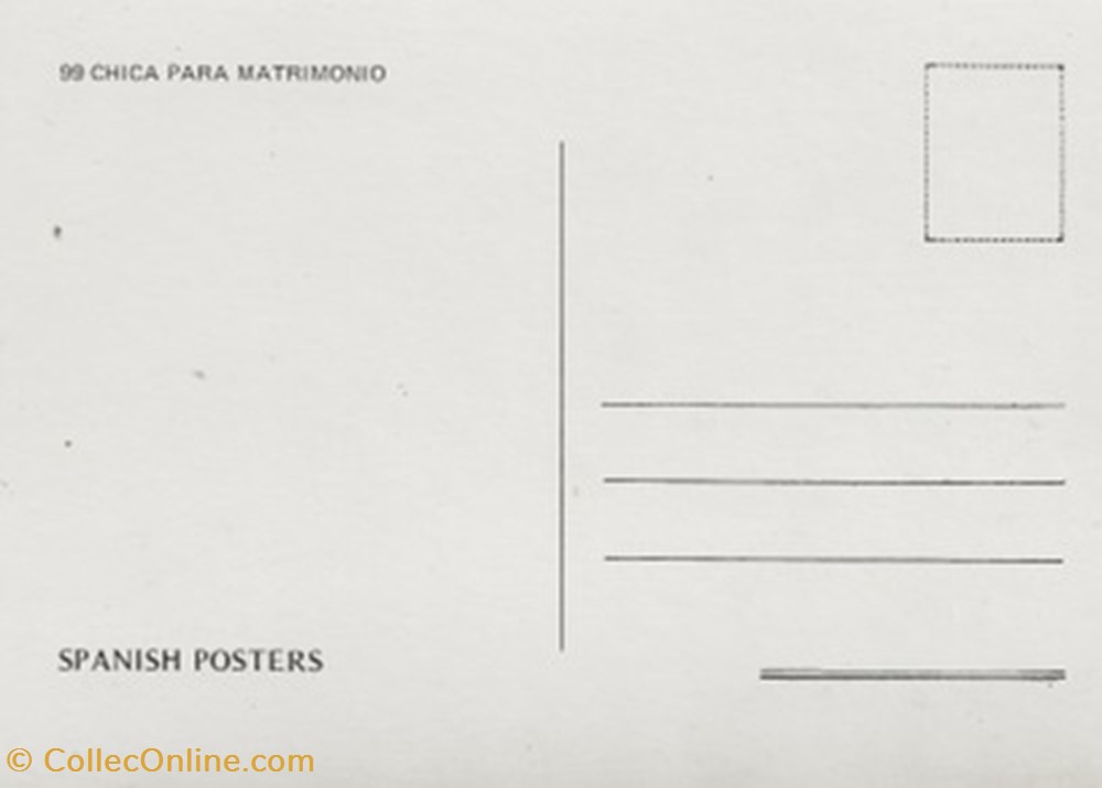 cartes postales autres chica para matrimonio