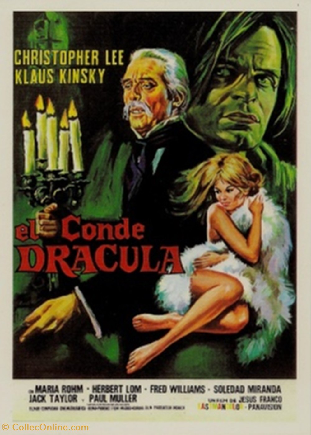 El conde Dracula cartes postales autres el conde dracula