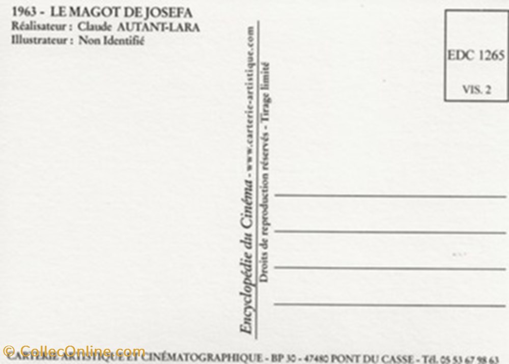 cartes postales autres le magot de josefa