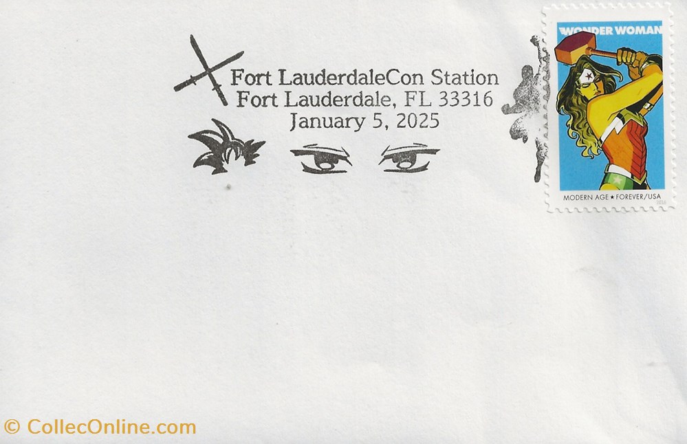 timbres fort lauderdale etat unis 2025 fort lauderdalecon station