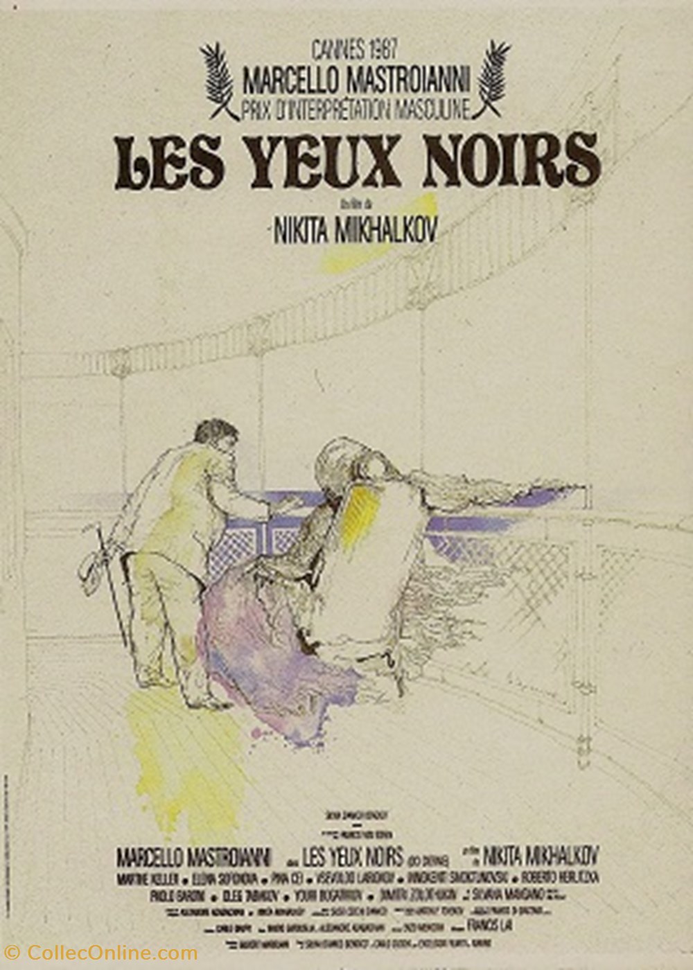 Les yeux noirs cartes postales autres les yeux noirs