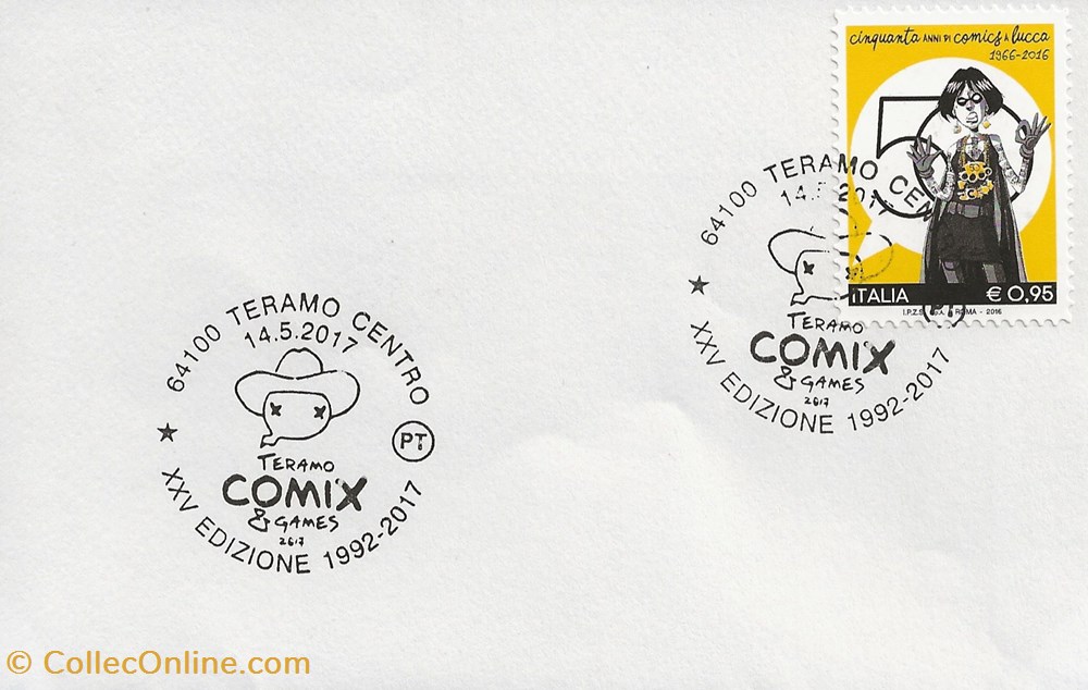 timbres teramo italie 2017 teramo comix games xxv edizione