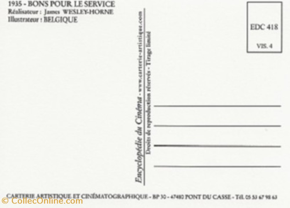 Bons pour le service cartes postales autres bons pour le service