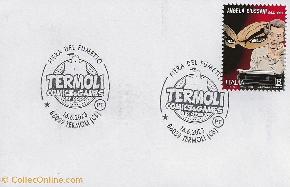 timbres termoli italie 2023 fiera del fumetto