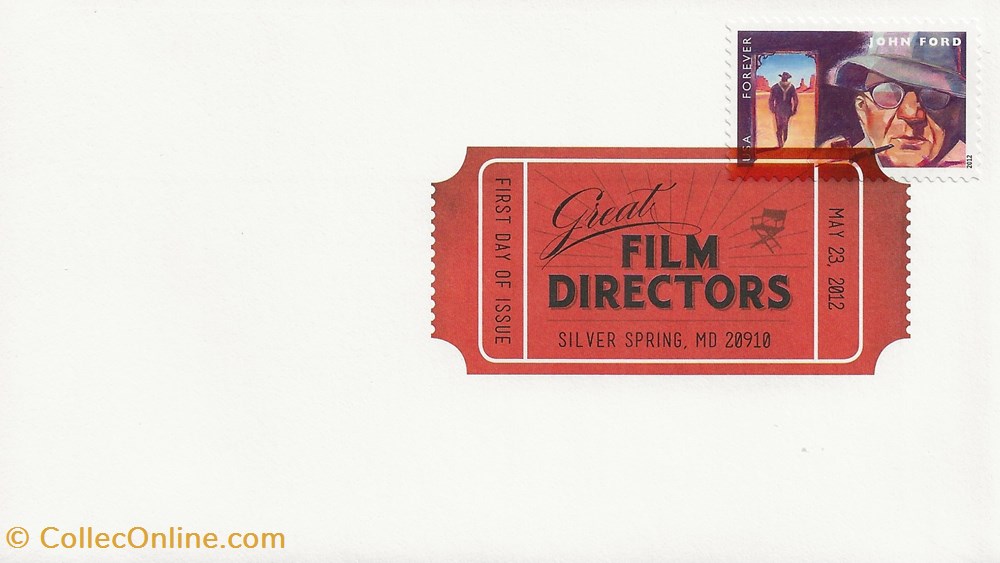 Silver Spring (Etats-Unis) 2012 Great film directors timbres silver spring etats unis 2012 great film directors