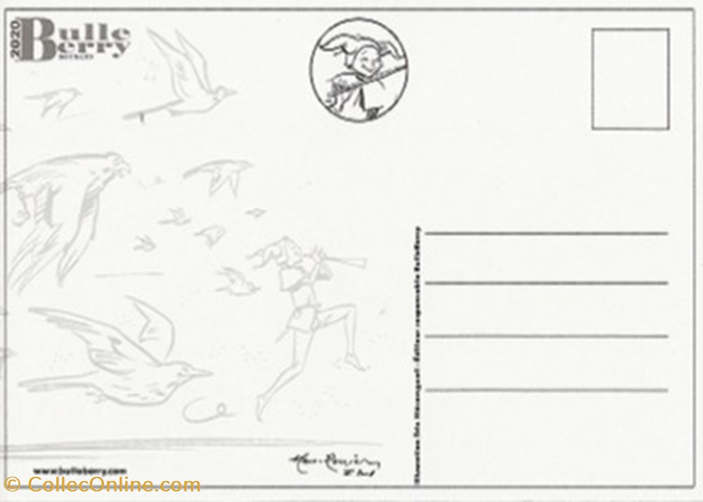 Bourges (18) 2020 cartes postales bande dessinee bourges 18 2020