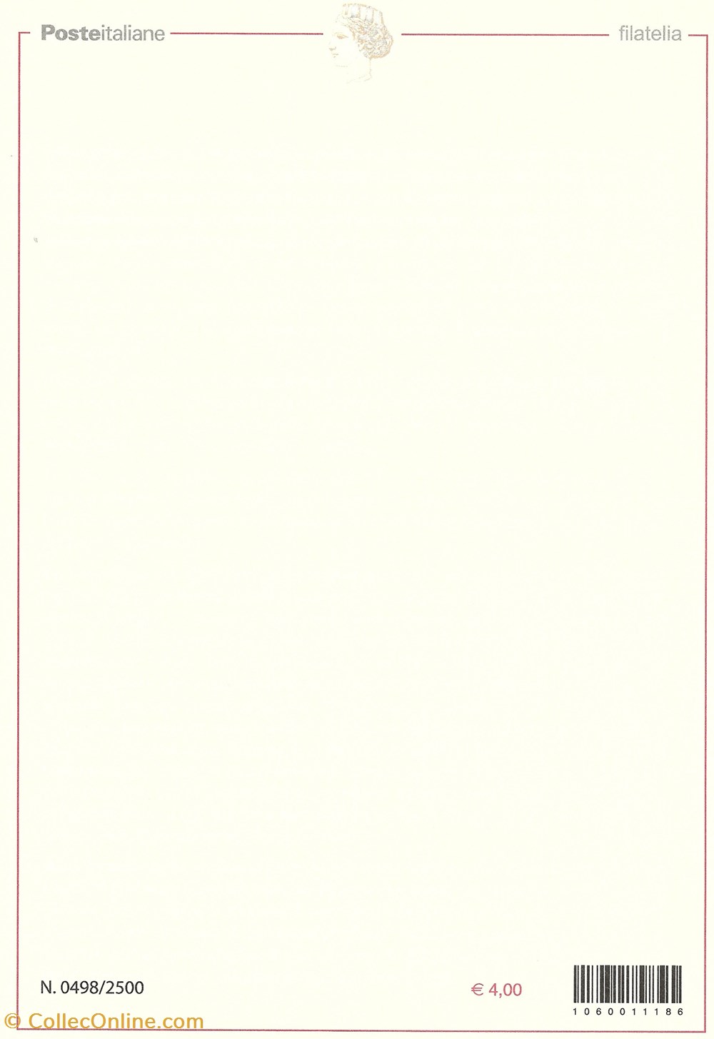 ZZZ Encart (Italie) 2019 Sergio Leone 4 timbres zzz encart italie 2019 sergio leone