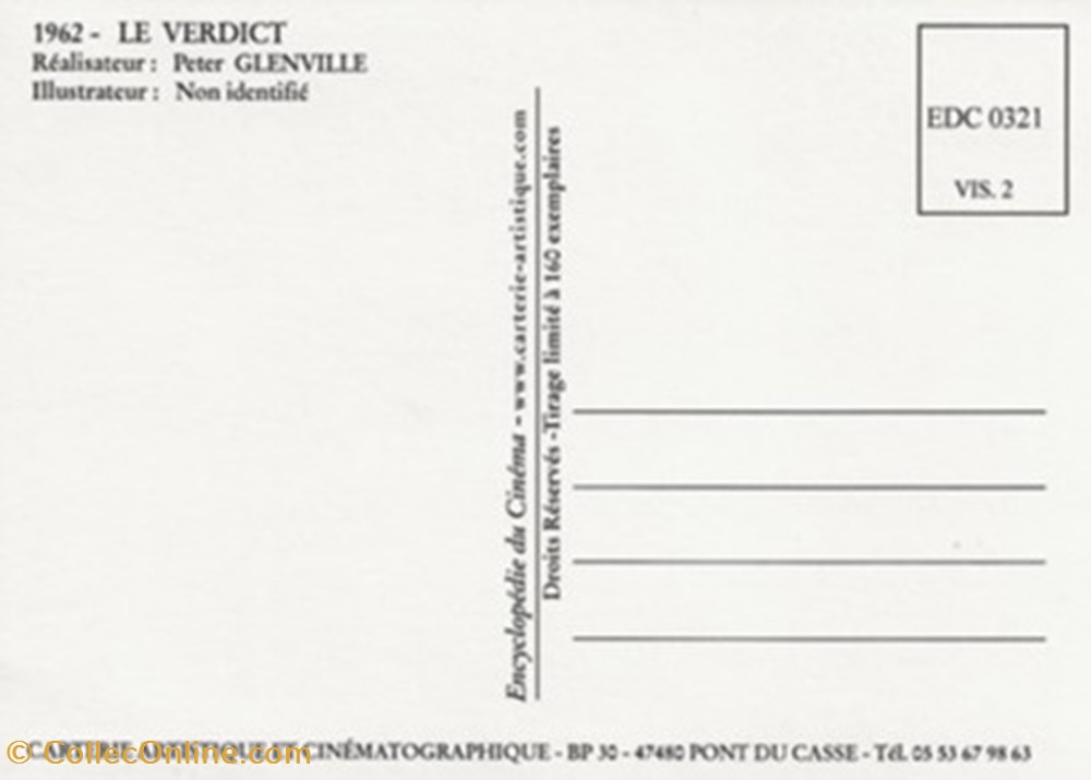 cartes postales autres le verdict